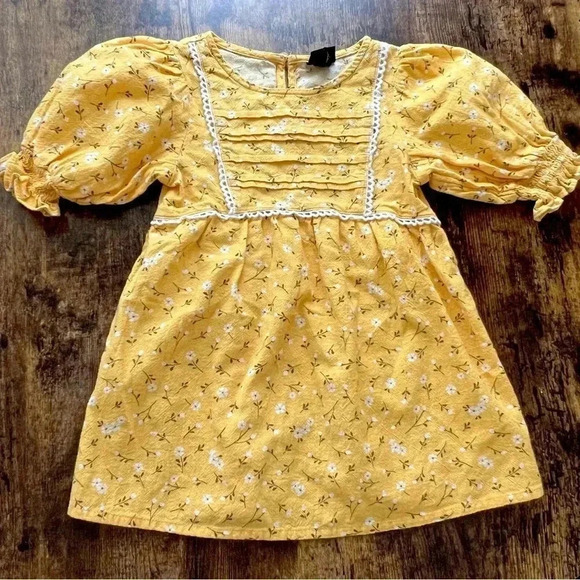 art class | baby girl cotton dress. Size: 12M - Picture 1 of 11